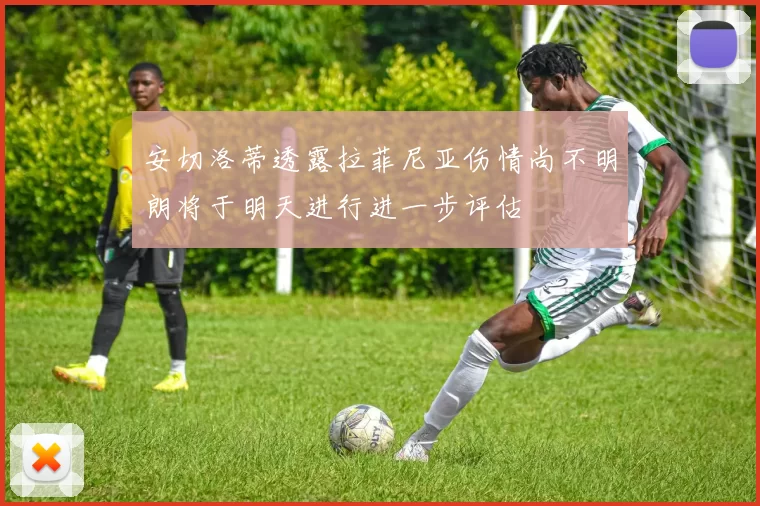 安切洛蒂透露拉菲尼亚伤情尚不明朗将于明天进行进一步评估